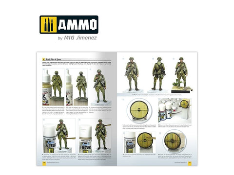 AMMO MIG akrilinių dažų vadovas modelių dažymui 2.0 (EN)