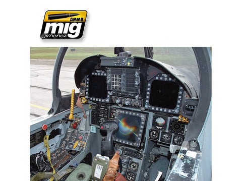 AMMO MIG sendinimo rinkinys – JAV modernių lėktuvų kabinoms (FS36231), 7436