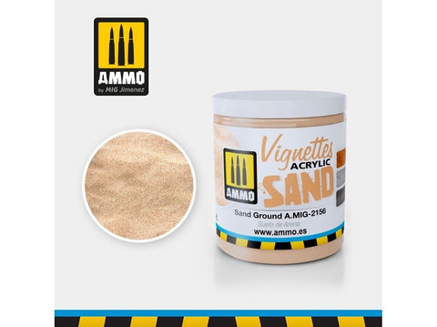 AMMO MIG akrilinis purvas SAND GROUND, 100 ml, dioramų dirvožemiui