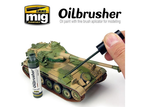 AMMO MIG Oilbrusher auksinė 3539 – aliejiniai dažai sendinimui