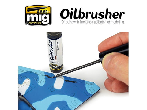 AMMO MIG Oilbrusher Summer Soil 3534 – sendinimo aliejiniai dažai su teptuku