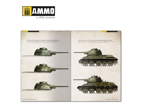 AMMO MIG knyga: T‑34 tankų maskavimo raštai WWII (daugiakalbė) 6145