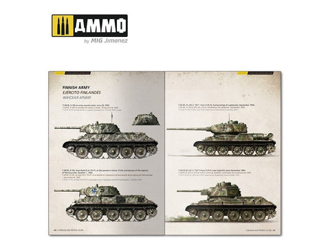 AMMO MIG knyga: T‑34 tankų maskavimo raštai WWII (daugiakalbė) 6145