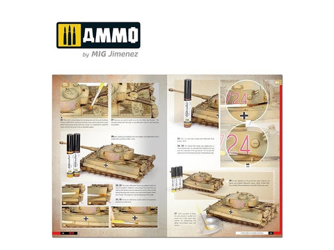 AMMO MIG „Tigers“: Tiger I Ryefield tankų modelių vadovas (EN)