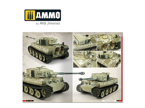 AMMO MIG „Tigers“: Tiger I Ryefield tankų modelių vadovas (EN)