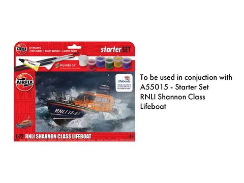 Airfix RNLI Shannon Class Lifeboat lipdukai 1/72 A65005