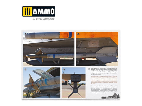 AMMO MIG F-16 Fighting Falcon/Viper vizualinis gidas knyga, daugiakalbė 6029