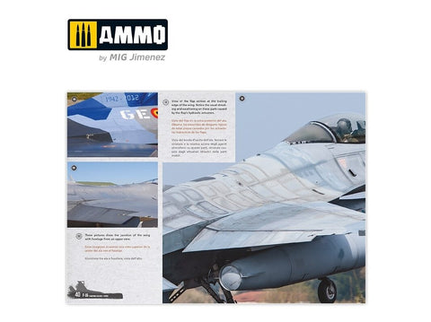 AMMO MIG F-16 Fighting Falcon/Viper vizualinis gidas knyga, daugiakalbė 6029
