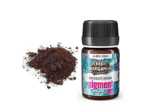 AMMO by MIG pigmentas Šokolado ruda 35 ml A.MIG-3060 – dioramoms