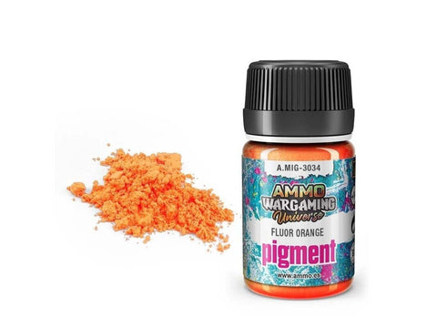 AMMO MIG fluorescencinis oranžinis pigmentas 35 ml, miniatiūroms (3034)