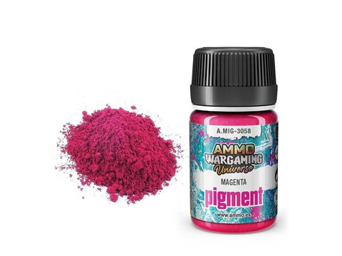 AMMO MIG Magenta pigmentas 35 ml miniatiūroms (A.MIG-3058)
