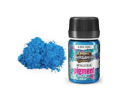 AMMO by MIG metalinis mėlynas pigmentas 35 ml (A.MIG-3046) modeliavimui