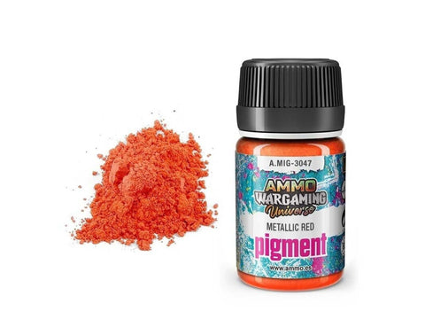 AMMO MIG pigmentas Metallic Red 35 ml A.MIG-3047 miniatiūroms