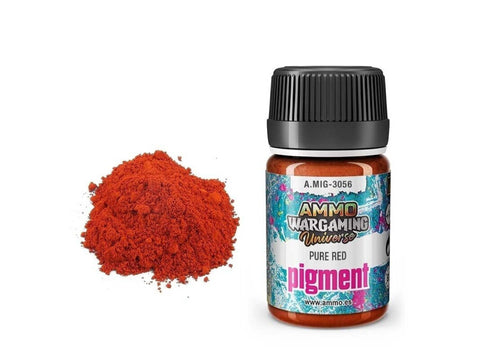 AMMO MIG pigmentas Pure Red 35 ml – gryna raudona modeliavimui 3056