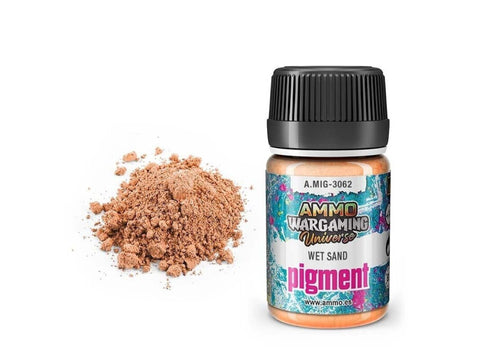 AMMO MIG pigmentas Wet Sand 35 ml (3062) miniatiūroms
