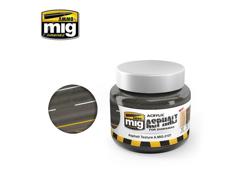 AMMO MIG akrilinis asfaltinis purvas dioramoms, 250 ml