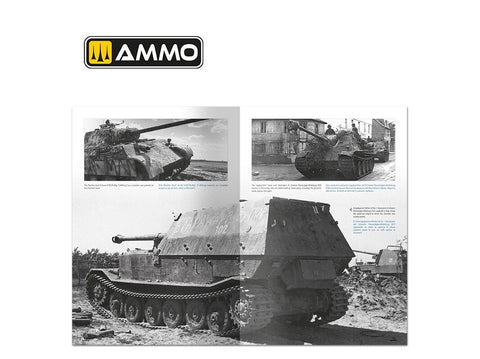 AMMO MIG knyga: Vokiškų tankų dažymas 1943–1944, maskavimas, Zimmerit 6303