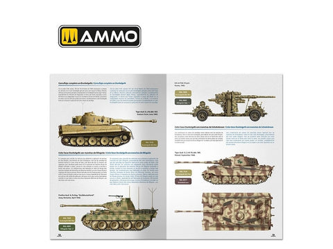AMMO MIG knyga: Vokiškų tankų dažymas 1943–1944, maskavimas, Zimmerit 6303