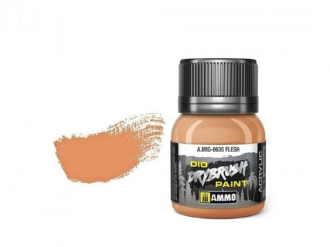 AMMO by Mig akriliniai sauso teptuko dažai Drybrush Flesh, 40 ml (0635)