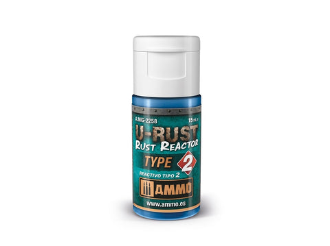 AMMO MIG Rust Reactor Type 2 rūdžių efektų skystis, 15 ml (2258)