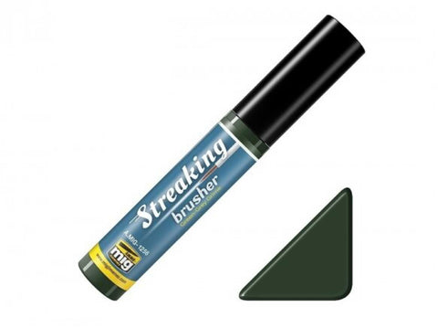 AMMO by MIG STREAKINGBRUSHER Green-Grey Grime 1256 – nutekėjimų efektas