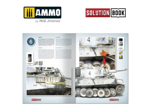 AMMO MIG 6601 – WW2 vokiškos technikos žiemos kamufliažo vadovas