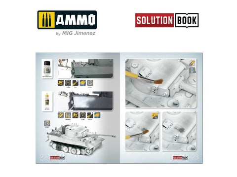 AMMO MIG 6601 – WW2 vokiškos technikos žiemos kamufliažo vadovas