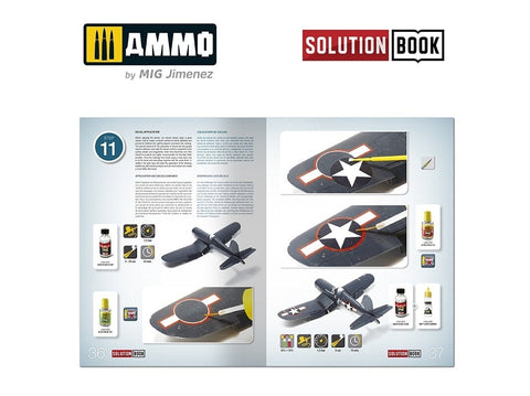 AMMO MIG Solution Book: WWII JAV karinio jūrų laivyno lėktuvų dažymo vadovas