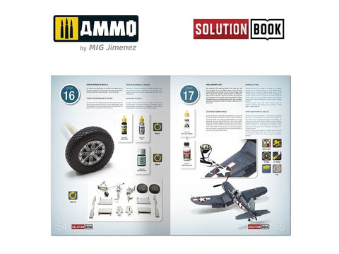 AMMO MIG Solution Book: WWII JAV karinio jūrų laivyno lėktuvų dažymo vadovas