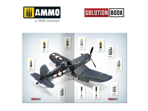 AMMO MIG Solution Book: WWII JAV karinio jūrų laivyno lėktuvų dažymo vadovas