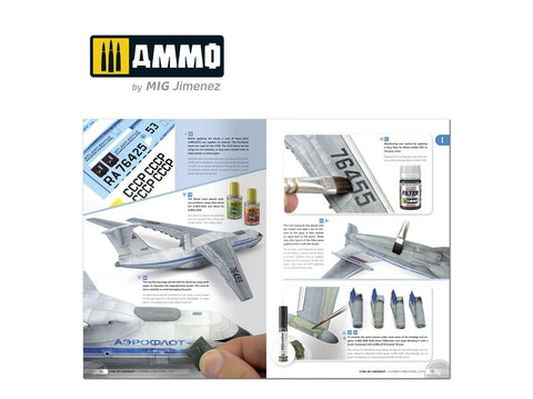 AMMO by Mig Jimenez: Reaktyviniai lėktuvai 1/144 – daugiakalbis žurnalas (6147)