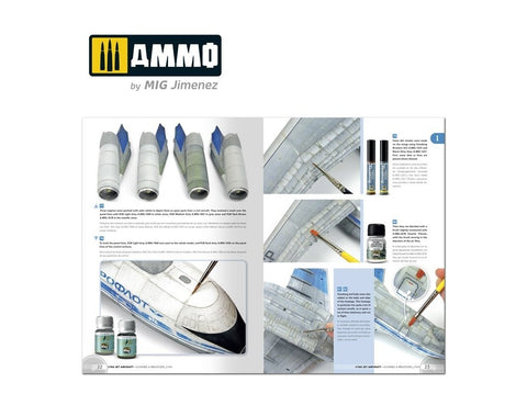 AMMO by Mig Jimenez: Reaktyviniai lėktuvai 1/144 – daugiakalbis žurnalas (6147)
