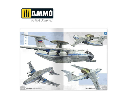AMMO by Mig Jimenez: Reaktyviniai lėktuvai 1/144 – daugiakalbis žurnalas (6147)