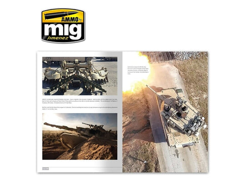 AMMO MIG M1A2 SEP Abrams tanko fotoalbumas ir dažymo gidas (EN)