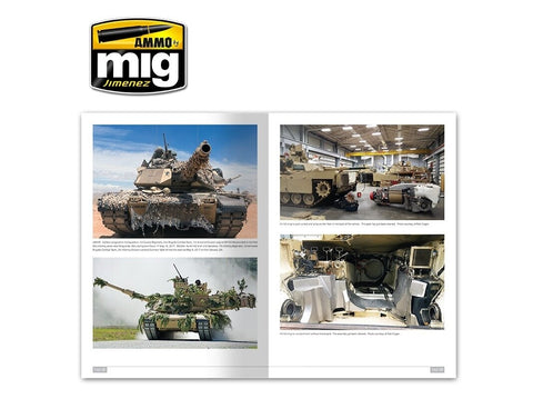 AMMO MIG M1A2 SEP Abrams tanko fotoalbumas ir dažymo gidas (EN)