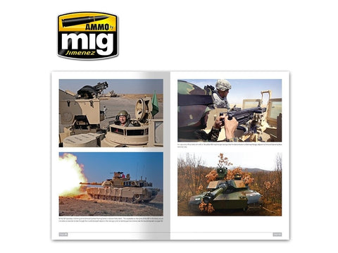 AMMO MIG M1A2 SEP Abrams tanko fotoalbumas ir dažymo gidas (EN)