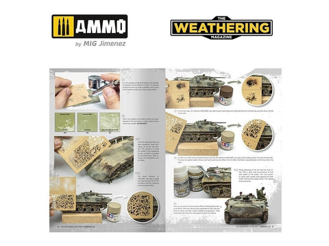 Žurnalas AMMO MIG The Weathering Magazine Nr.37: Aerografas 2.0 (anglų k.)