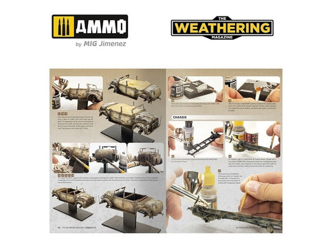 Žurnalas AMMO MIG The Weathering Magazine Nr.37: Aerografas 2.0 (anglų k.)