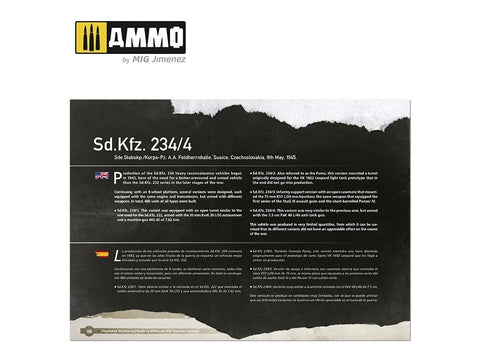 AMMO MIG Iliustruotas vadovas vėlyvojo WWII vokiečių kamufliažai (EN/ES) 6015