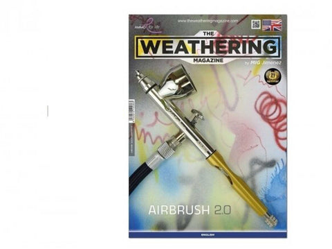 Žurnalas AMMO MIG The Weathering Magazine Nr.37: Aerografas 2.0 (anglų k.)