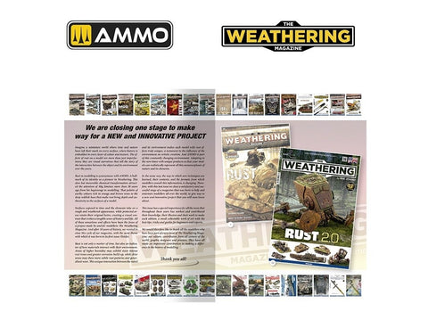 AMMO The Weathering Magazine 38: Rūdys 2.0 sendinimo žurnalas (anglų k.)