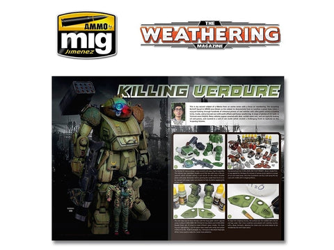 AMMO by Mig The Weathering Magazine Nr.29 GREEN žurnalas (anglų k.)