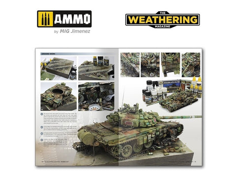 AMMO MIG The Weathering Magazine Nr. 33 Burned Out žurnalas (anglų k.)