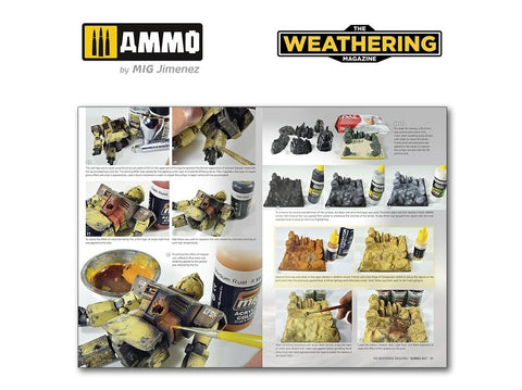 AMMO MIG The Weathering Magazine Nr. 33 Burned Out žurnalas (anglų k.)