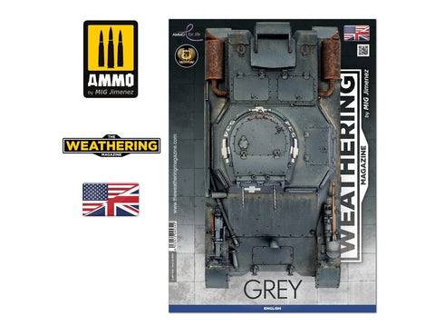 AMMO MIG The Weathering Magazine Nr.35 „Pilka“ (anglų k.)