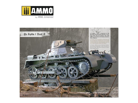 AMMO MIG Steel Series Vol.4: Panzer I & II – daugiakalbė monografija