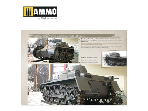 AMMO MIG Steel Series Vol.4: Panzer I & II – daugiakalbė monografija