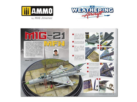 The Weathering Aircraft žurnalas Nr.20: Viena spalva (angl.) – AMMO MIG 5220