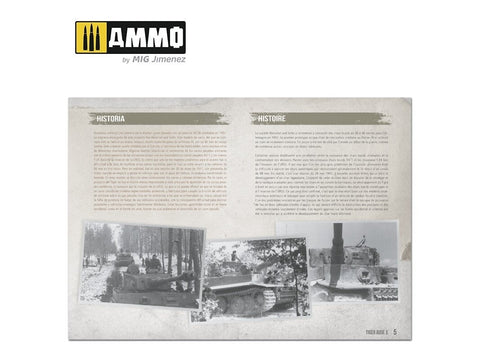 AMMO MIG Tiger I Ausf. E – vizualus gidas (daugiakalbis), Steel Series 4