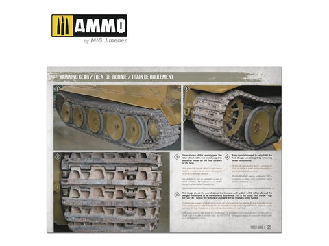 AMMO MIG Tiger I Ausf. E – vizualus gidas (daugiakalbis), Steel Series 4
